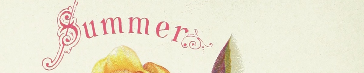 A cropped image with the word Summer.