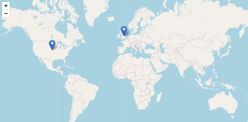 Lugares de publicación de las obras de Miguel de Cervantes